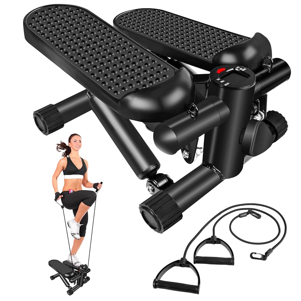 Amazon.com : Hydraulic Fitness Stepper with LCD Monitor